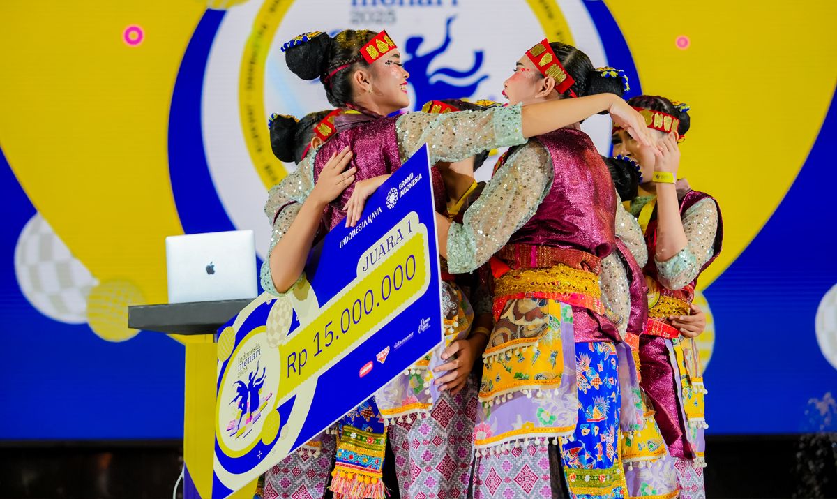 pemenang indonesia menari 2025 jakarta sanggar elpro art dance