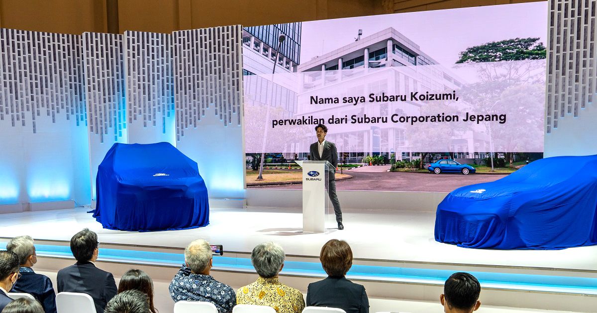 GIIAS 2022 Jadi Moment Subaru Luncurkan 2 Mobil Terbaru
