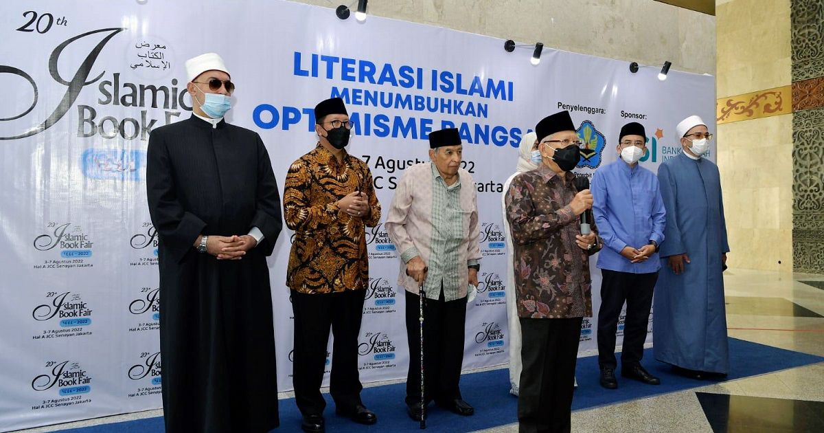 Islamic Book Fair 2022, 3-7 Agustus 2022 Dihadiri Wapres