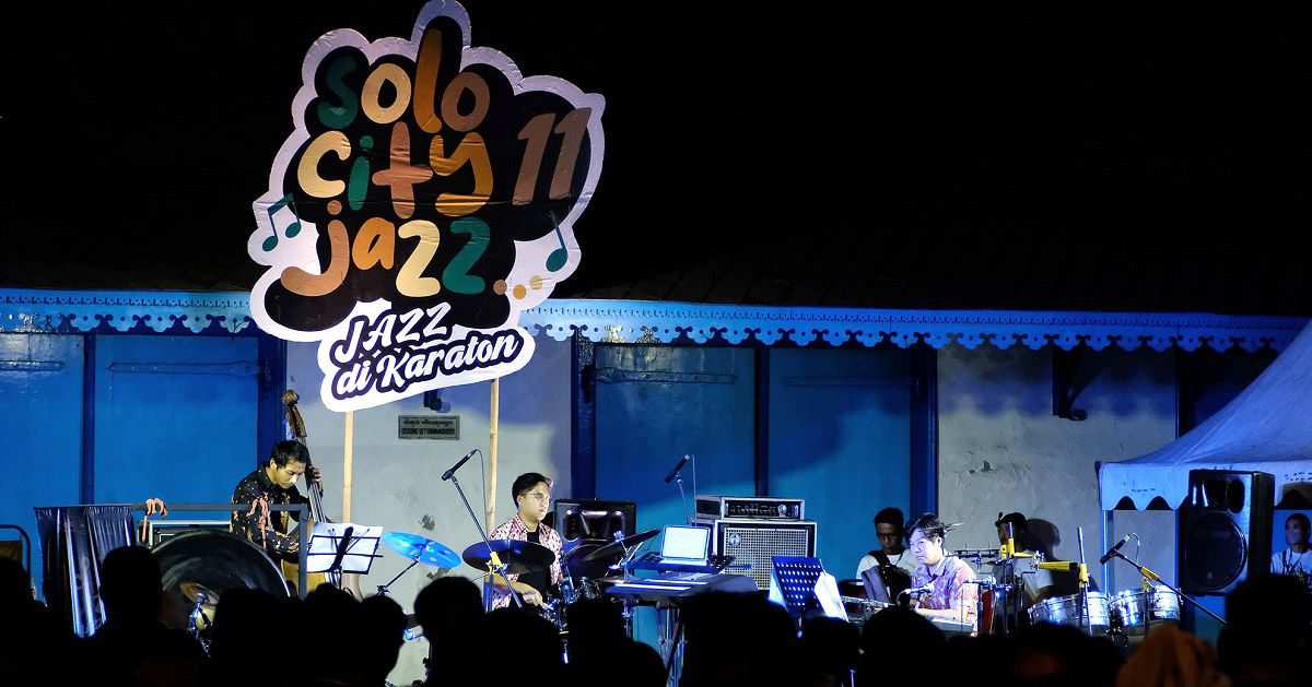 Hari Pertama Pesta Musik Solo City Jazz 2022 Meriah