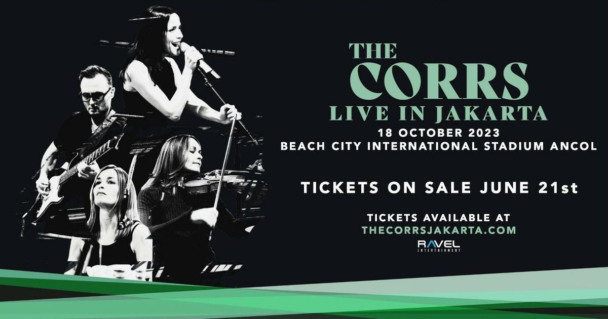 The Corrs Konser Di Jakarta, 10.000 Tiket Siap Diserbu!