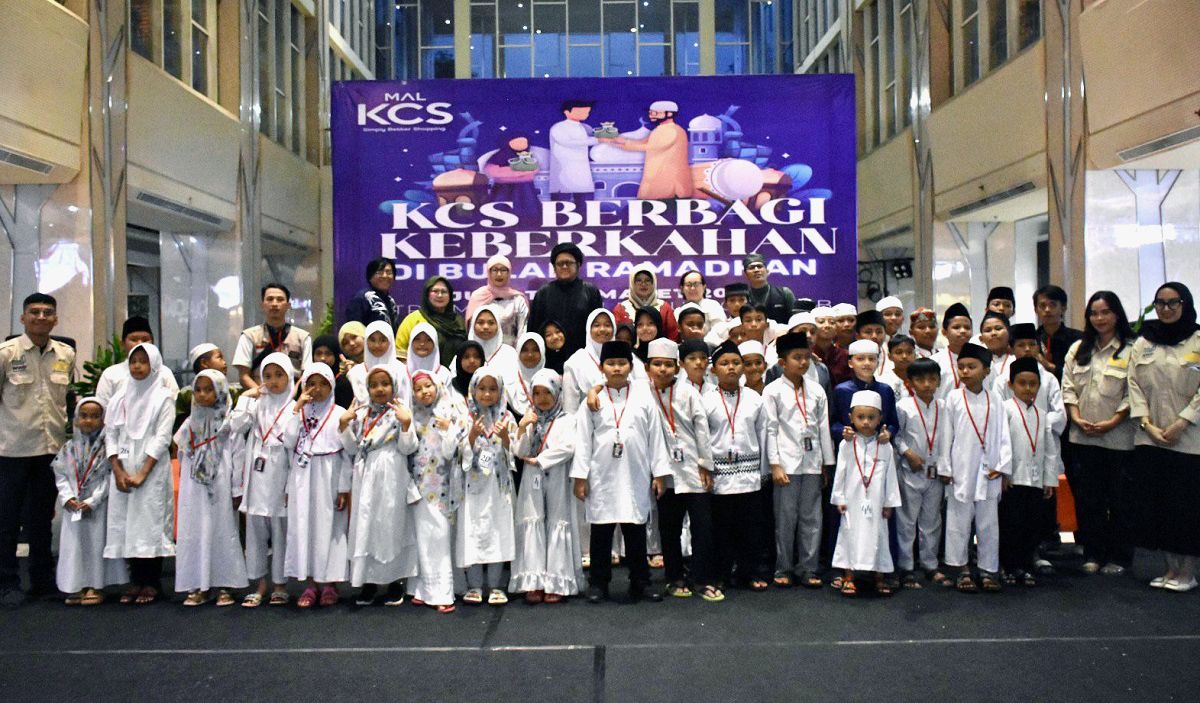 Mall KCS Berbagi Keberkahan Ramadan Undang Anak Yatim Ragam Kegiatan Hingga Promo Menarik