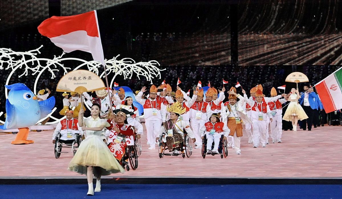 Kontingen Indonesia Punya Konsep Baju Berbeda Pada Opening Ceremony Paralimpiade 2024