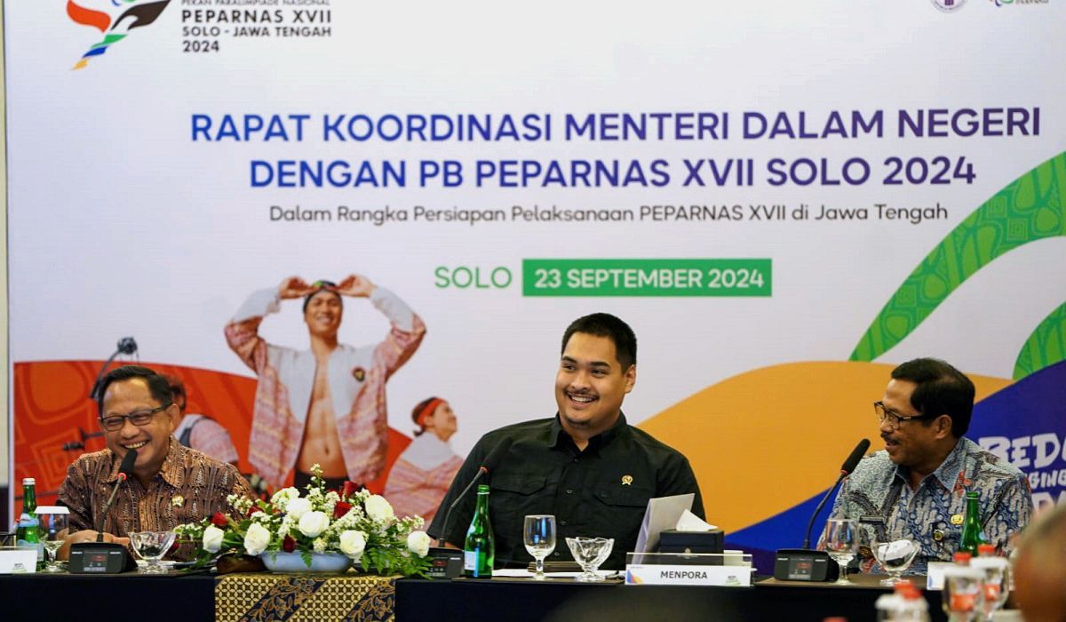 Menpora Dito Ariotedjo Tekankan Pentingnya Transparansi Pada Pelaksanaan Peparnas XVII 2024