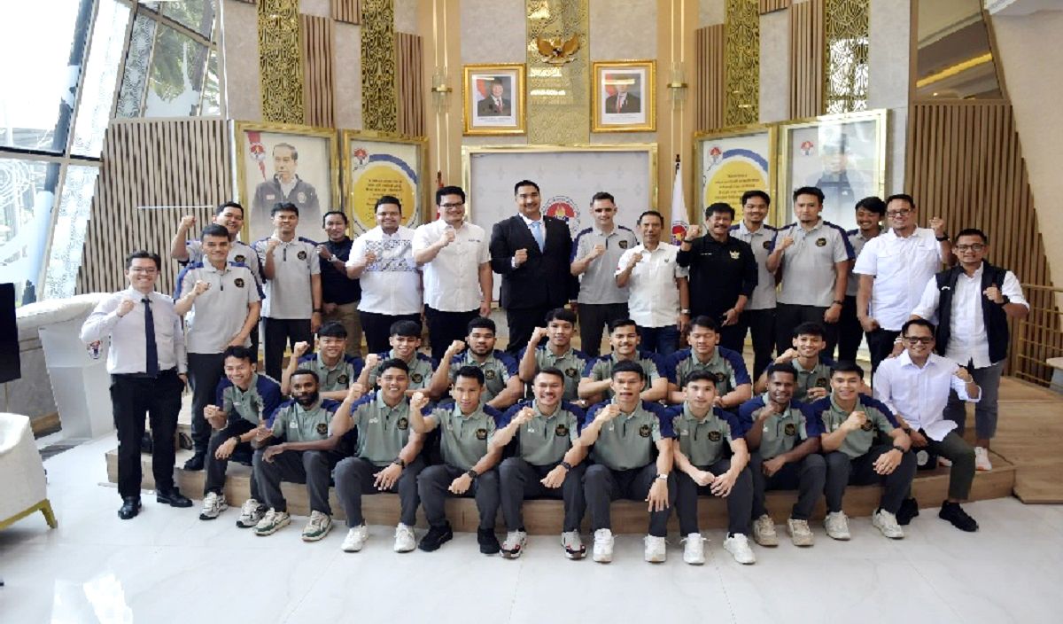 Timnas Futsal U16 Dilepas Menpora Dito Ariotedjo Bertanding Ke Kejuaraan AFF Thailand