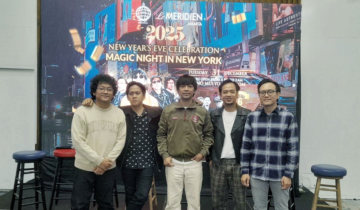 D’ Masiv Akan Countdown Menuju Tahun Baru 2025 Di Le Meridien Jakarta Bertema Magic Night In New York