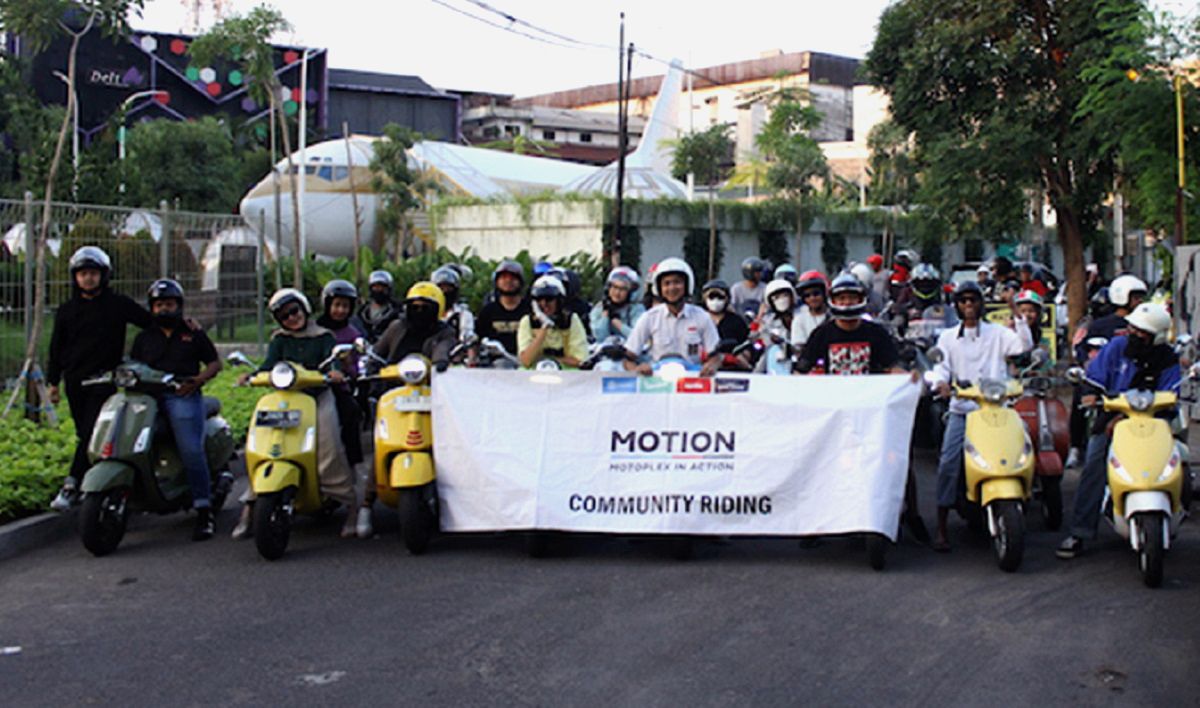 Piaggio Indonesia Hadirkan Motoplex In Action Di Sidoarjo