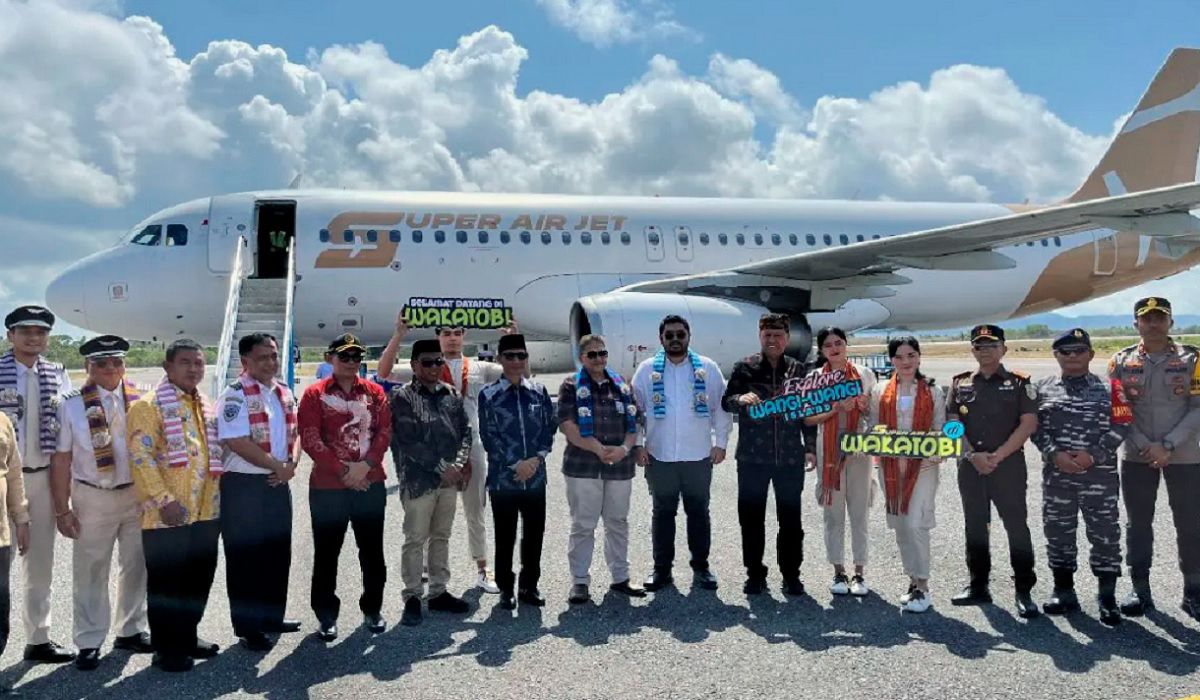 Super Air Jet Buka Rute Langsung Makassar-Wakatobi Langkah Perluasan Akses Wisata