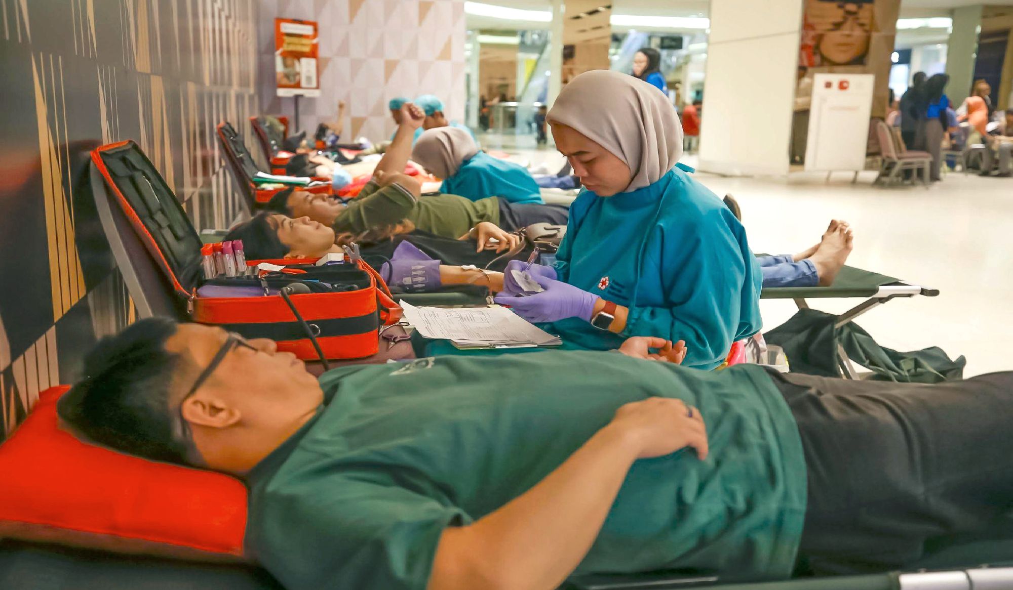 Acara Donor Darah Rumahberkat.com Dan PMI Tangsel Menarik Antusias Warga