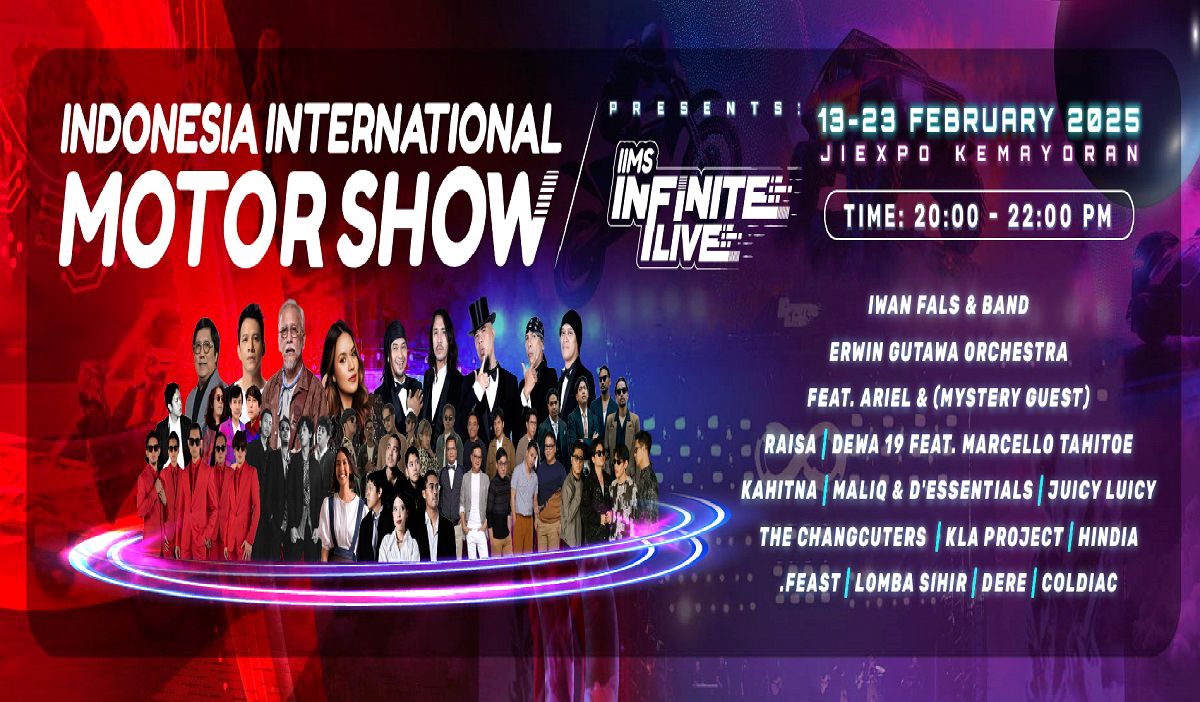 IIMS 2025 Hadirkan Konser Spesial 11 Hari Bertajuk IIMS Infinite Live