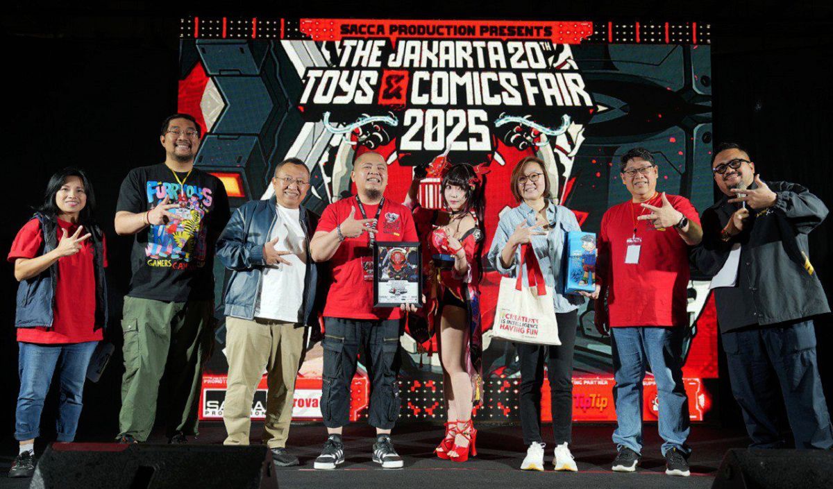 Jakarta 20th Toys & Comics Fair 2025 Indonesia Siap Jadi Pemain Global Industri Kreatif