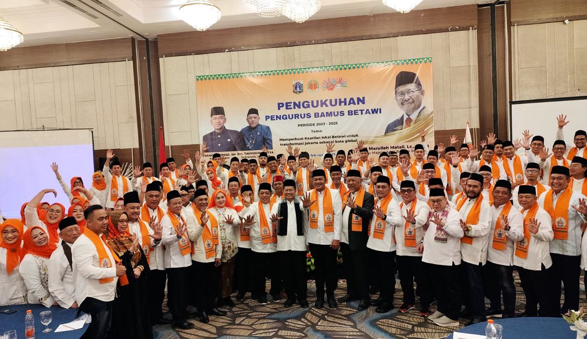 Pengukuhan Pengurus Bamus Betawi 2023-2028 Memperkuat Kearifan Lokal Untuk Jakarta Sebagai Kota Global