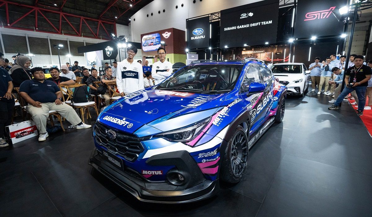 Subaru Garasi Drift Team Perkenalkan Crosstrek Family Driftster Di IIMS 2025