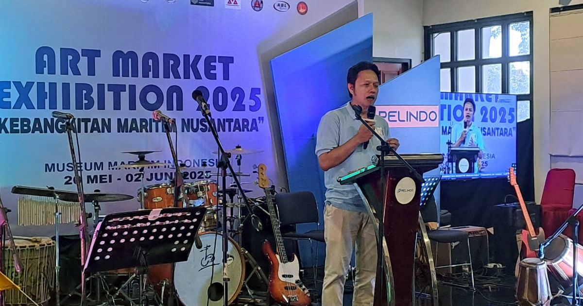 100 Karya Lukisan Angkat Semangat Maritim Indonesia di Art Market Exhibition 2025