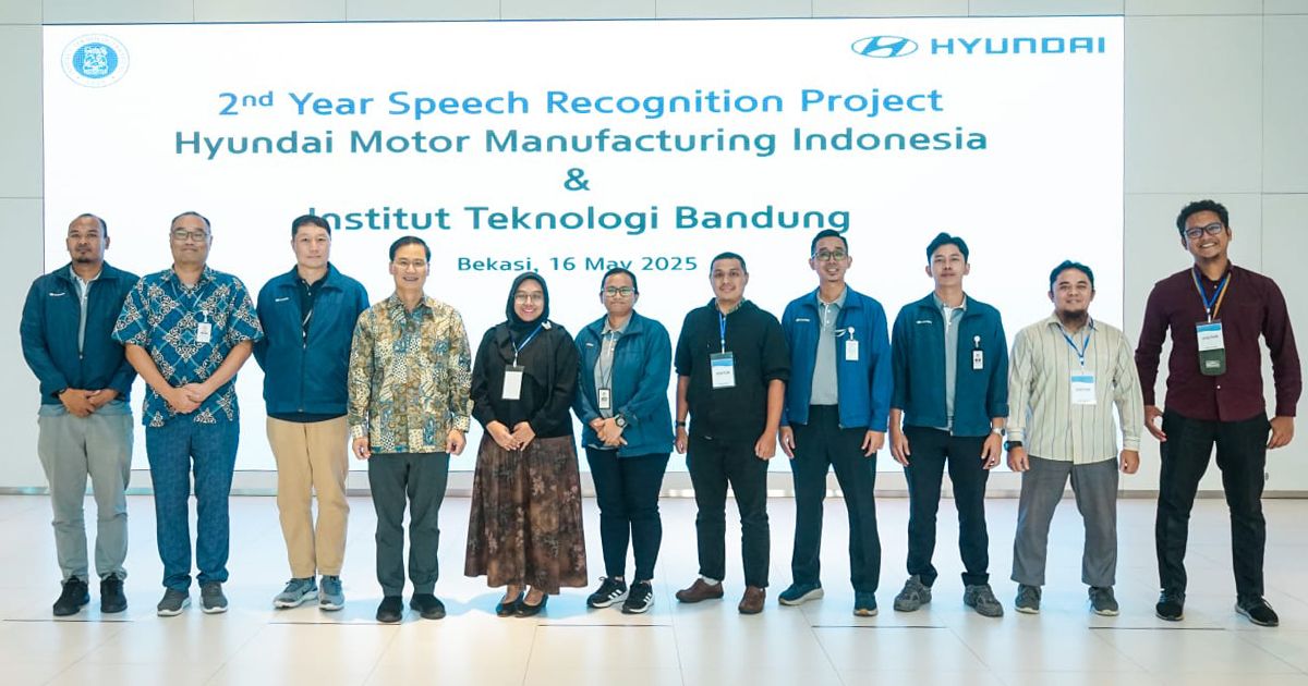 Hyundai dan ITB Rampungkan Riset AI Tahap Pertama, Siap Perluas Kolaborasi di Tahun Kedua