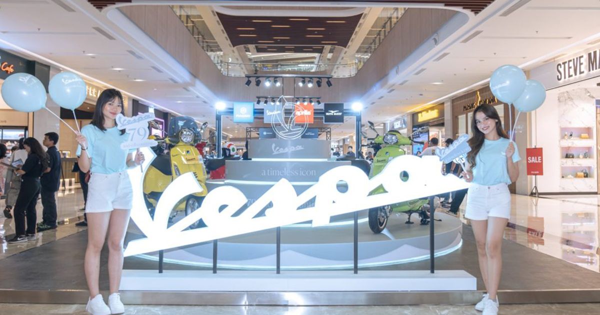 Piaggio Indonesia Rayakan 79 Tahun Vespa dengan Pameran Spesial di Bintaro Jaya Xchange