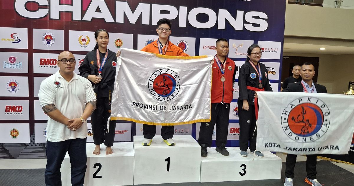 Dua Medali untuk Jakarta Utara di Kejuaraan Hapkido Asia Tenggara 2025, Jason Raih Emas, Kharis Bawa Pulang Perak