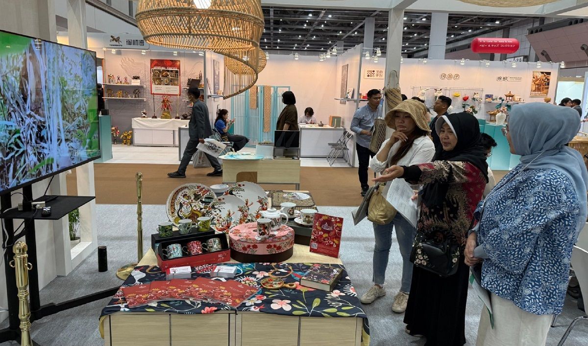 Kerajinan Indonesia Bersinar di Tokyo International Gift Show 2025
