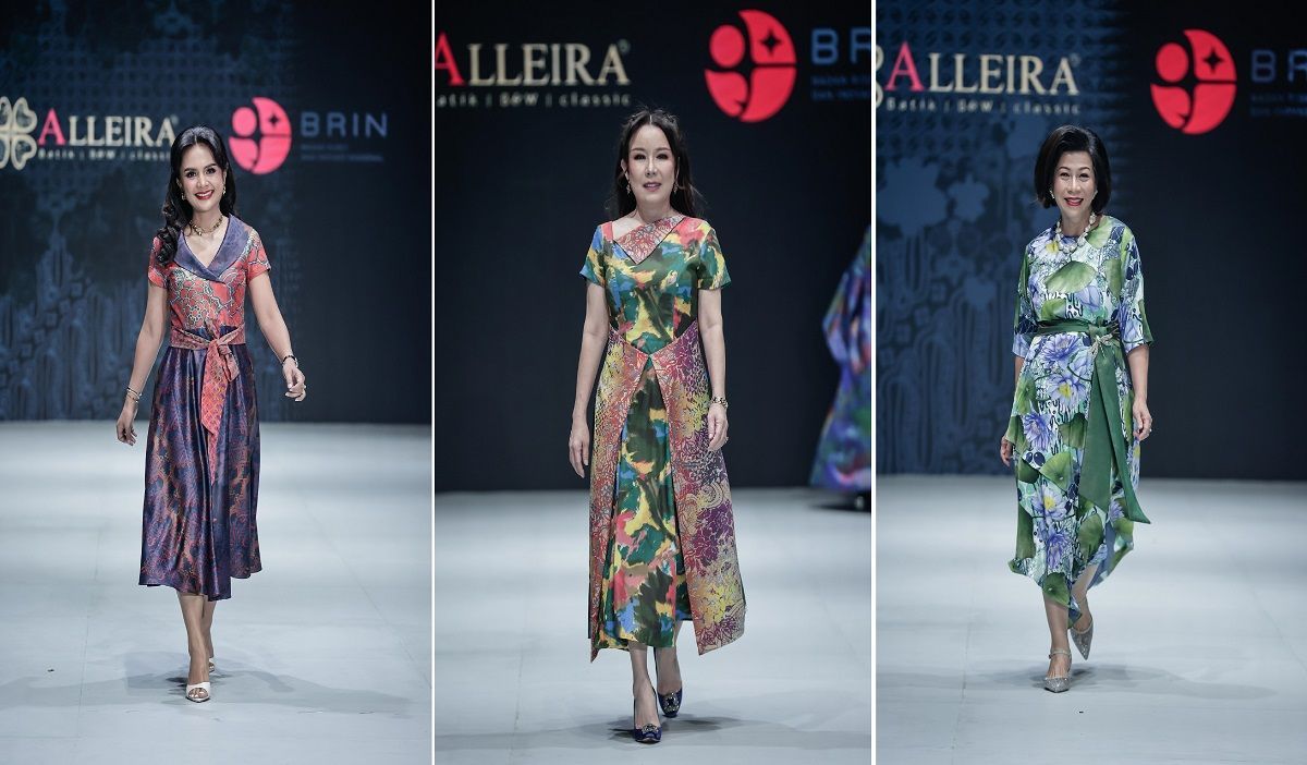 BRIN dan Alleira Bawa Pesona Flora Kebun Raya ke PIFW 2025