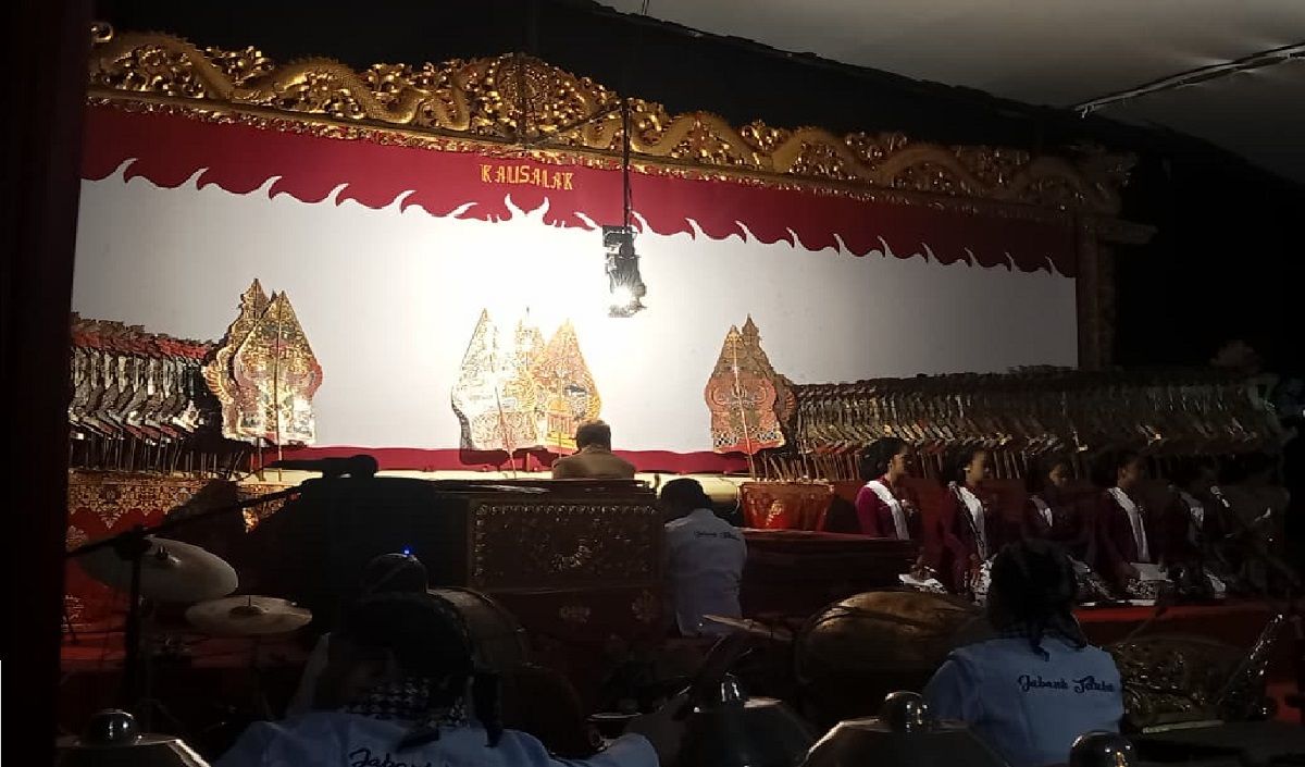 Pagelaran Wayang Antasena Meriahkan HUT Sanggar Panginyongan