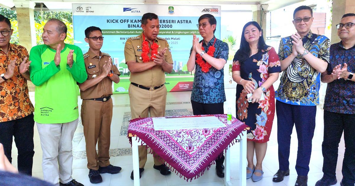 Auto2000 Resmikan Kampung Berseri Astra Ketiga, Perkuat Ketahanan Pangan dan Pengelolaan Sampah di Bekasi