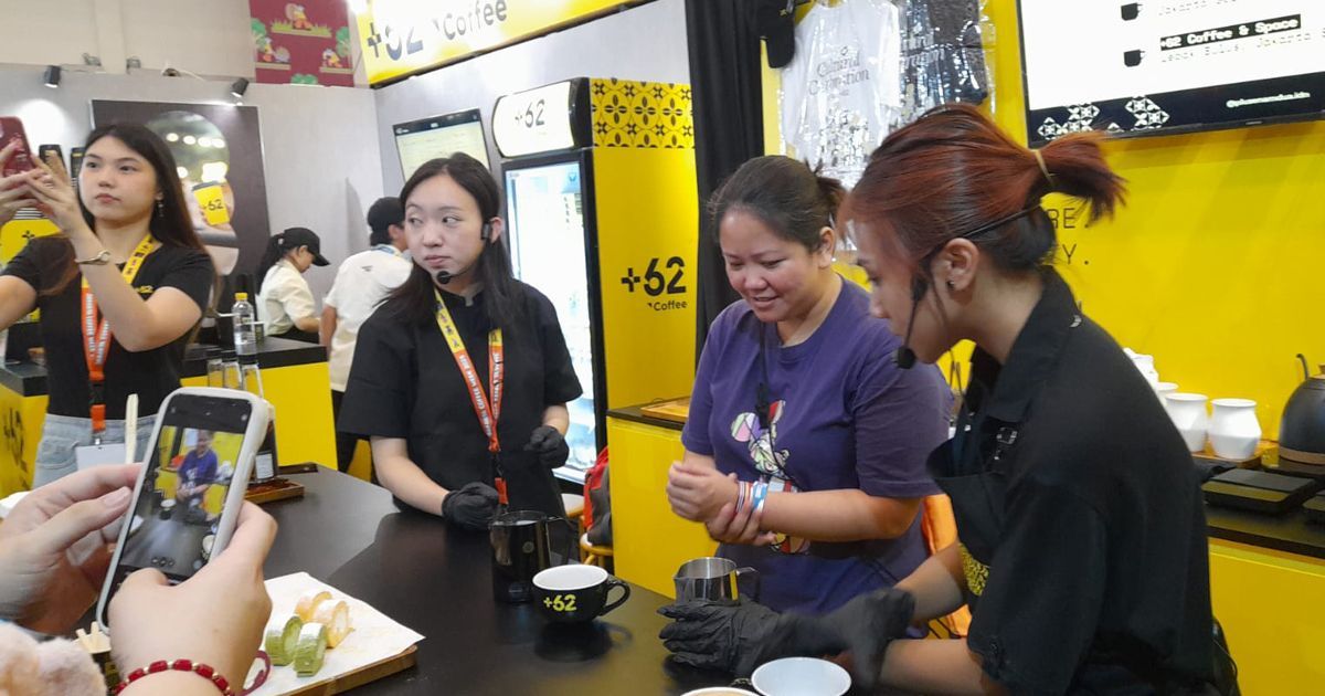 Serunya Latte Art Experience Bareng +62 Coffee di JACOWEEK 2025