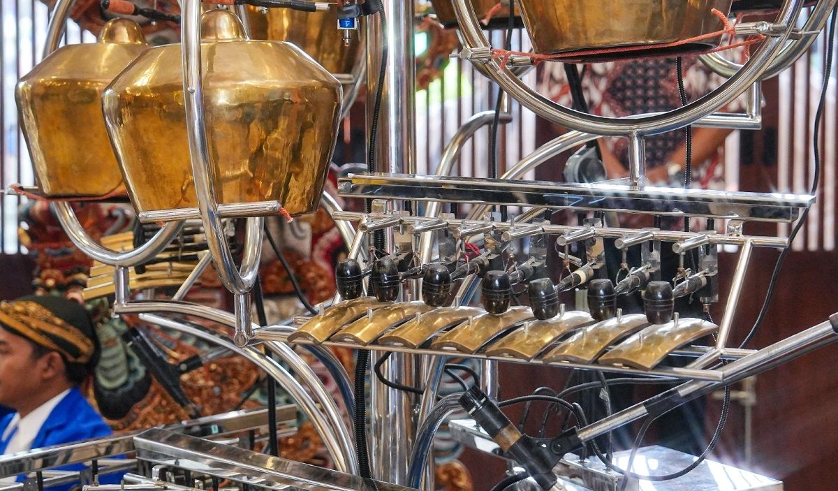 Robot Gamelan E-Gamelan, AI Hidupkan Budaya di TMII
