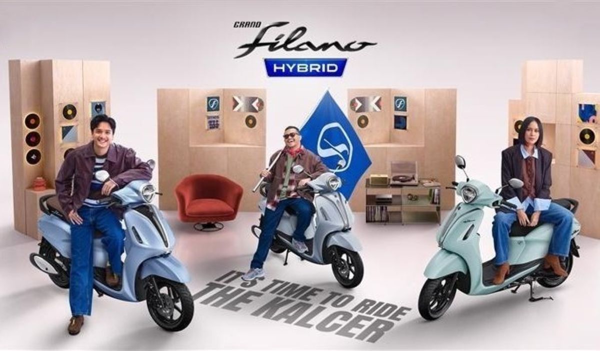 Yamaha Grand Filano Hybrid 2026 Hadir dengan Warna Kalcer