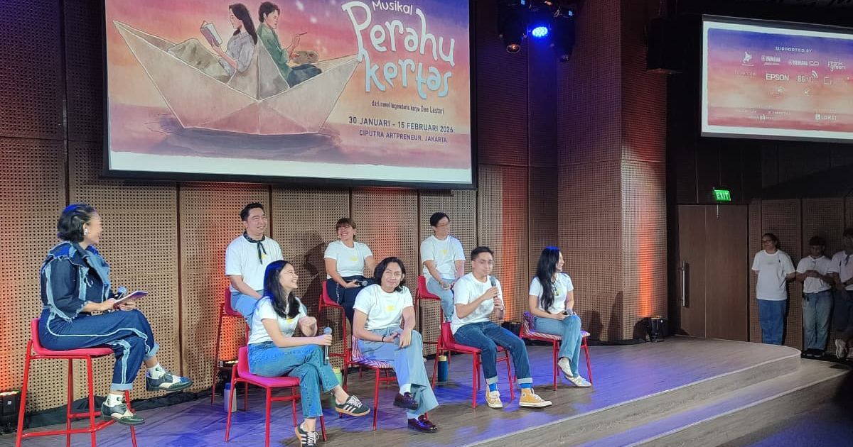 Musikal Perahu Kertas Siap Pentas! Kisah Kugy–Keenan Kembali Menghidupkan Mimpi di Jakarta