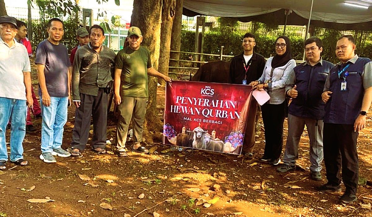 CSR Idul Adha Kalibata City Square Tebar Kepedulian