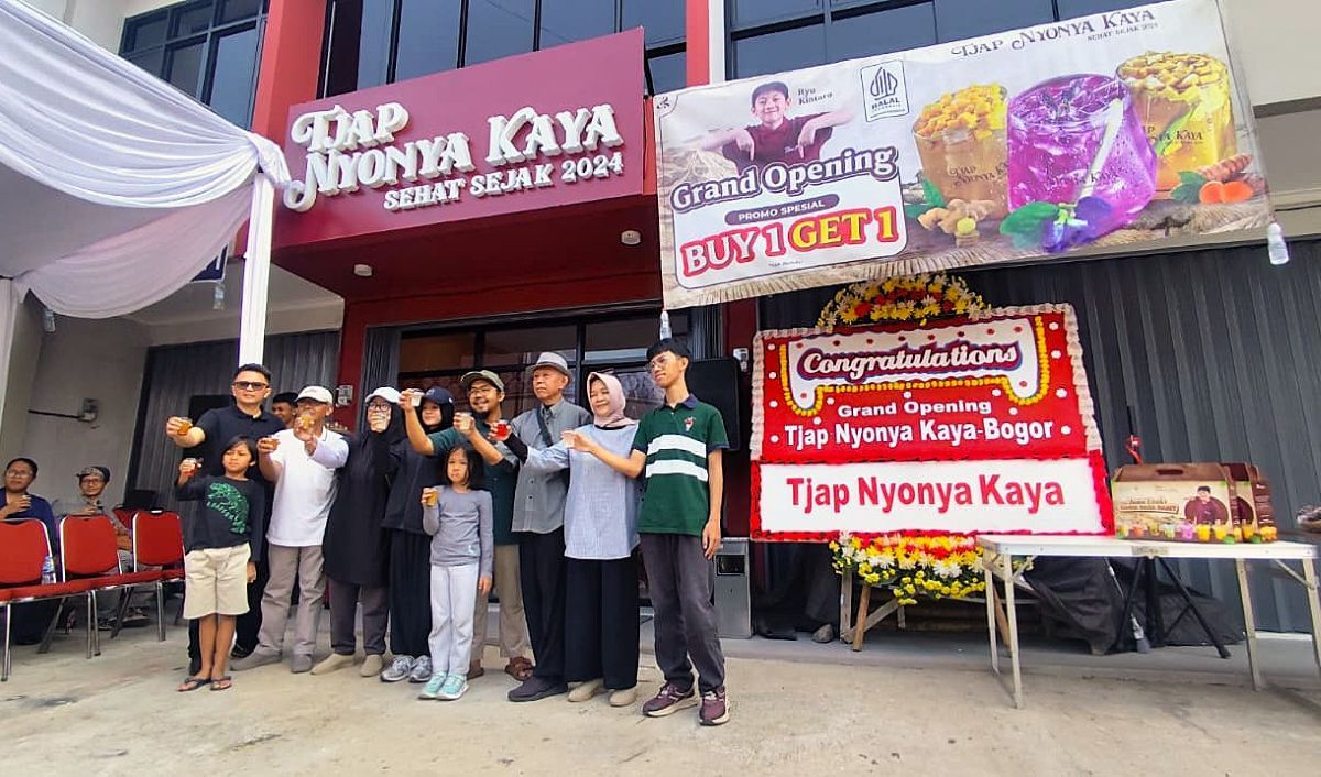 Kafe Jamu Tjap Nyonya Kaya Bogor Usung Lifestyle Modern
