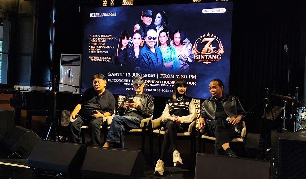 Konser 7 Bintang Indonesia Hidupkan Nostalgia Musik Legendaris