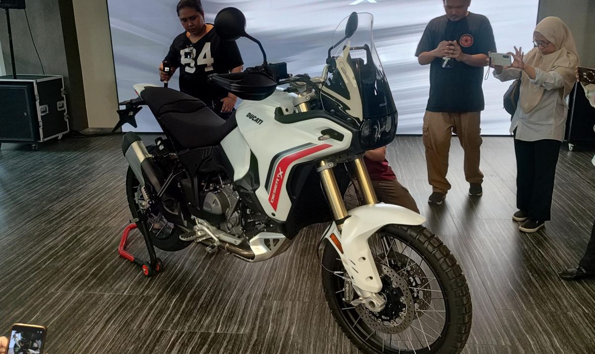 Ducati DesertX V2 Resmi Meluncur di Indonesia, Motor Adventure Premium dengan 6 Riding Mode dan IMU 6 Sumbu