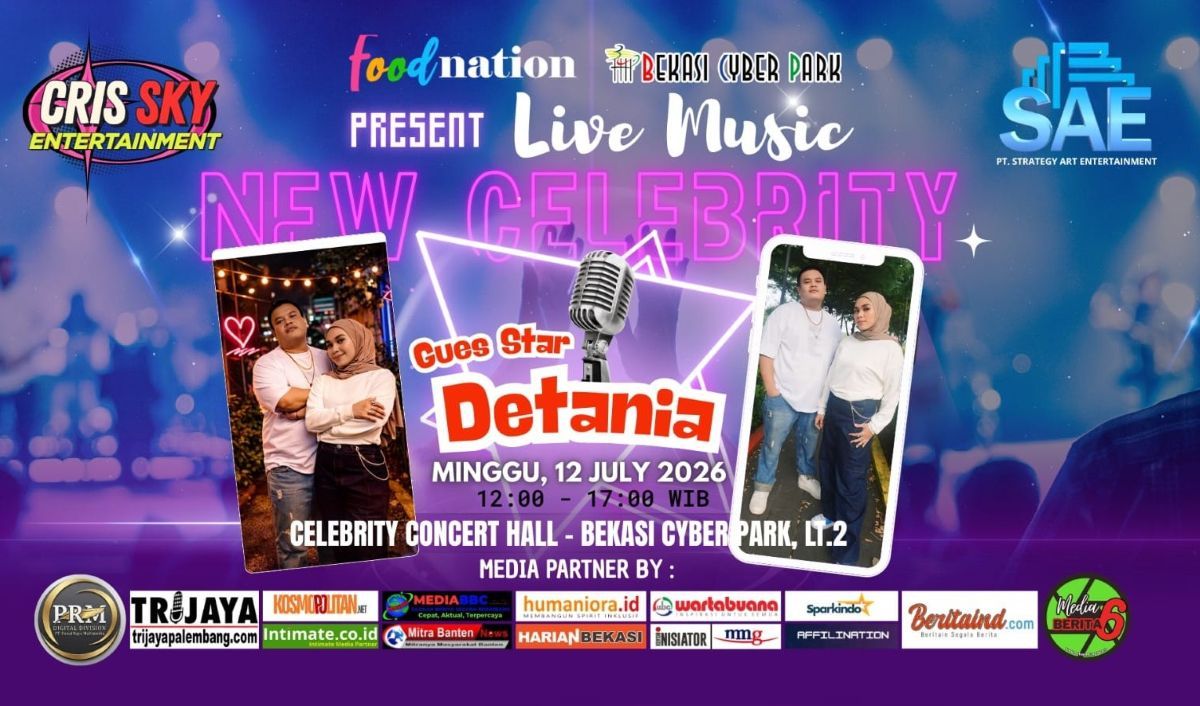 Detania Promosikan Single Main Mata di NEW CELEBRITY