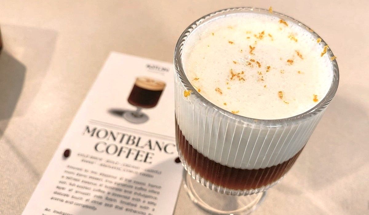 Ketagihan Montblanc Coffee, Kopi Jeruk dari di Aston Priority Simatupang