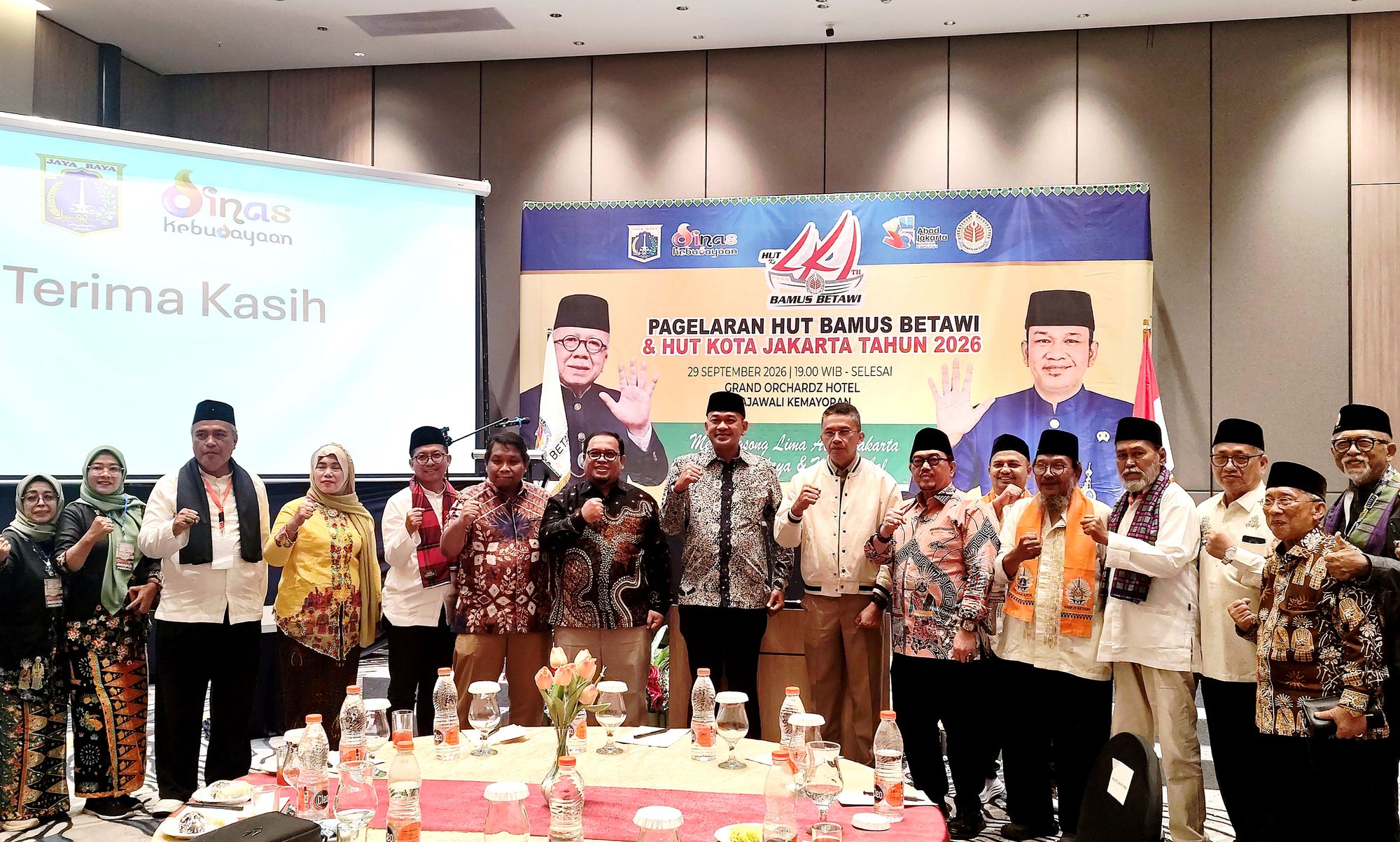 HUT ke-44 Bamus Betawi Jadi Momentum Konsolidasi dan Penguatan Kesatuan