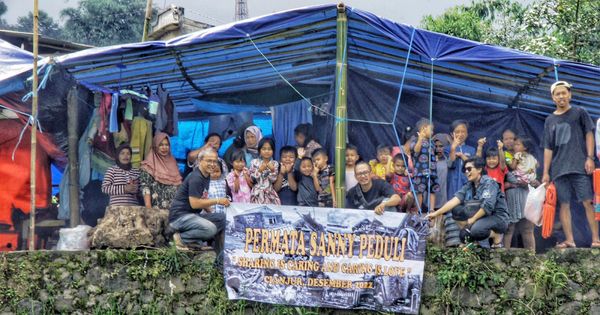 Kali Kedua, Permata Sanny Peduli Salurkan Bantuan Korban Gempa Cianjur