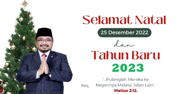 Selamat Hari Natal 2022, Terus Tebar Nilai Kebaikan
