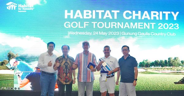 Habitat For Humanity Indonesia Adakan Golf Tournament 2023 Charity Untuk Bangun Hunian Layak