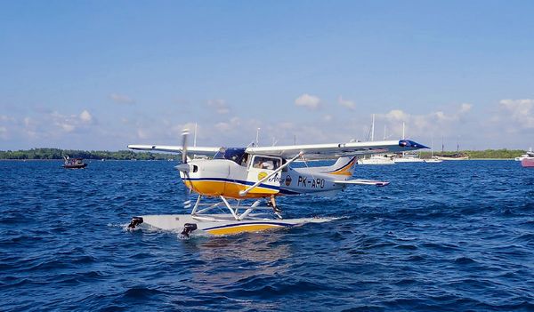 Mantap ! Seaplane Pertama Di Indonesia Lakukan Uji Coba Di Bali