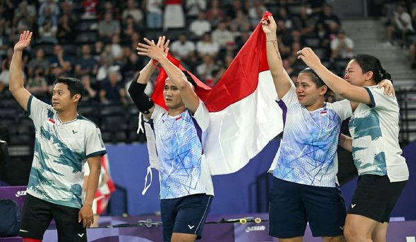 Hikmat Ramdani-Leani Ratri Oktila Persembahkan Emas Pertama Indonesia Di Paralimpiade 2024 Paris