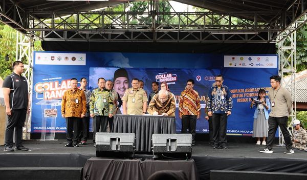 Forum Kolaborasi Pemuda Untuk Pengurangan Risiko Bencana Dideklarasikan Oleh 18 Kementerian/Lembaga