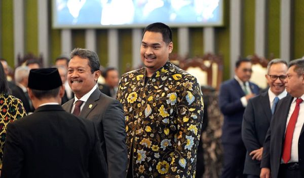 Menpora Dito Ariotedjo Hadiri Pengucapan Sumpah Jabatan Dan Berikan Selamat Kepada Anggota BPK RI Periode 2024-2029