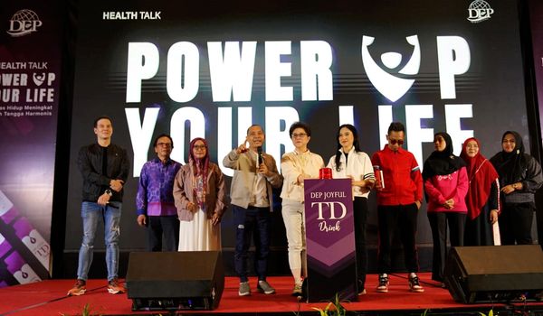 PT Duta Elok Persada Gelar Health Talk Power Up Your Life Dan Perkenalkan DEP Joyful TD Drink