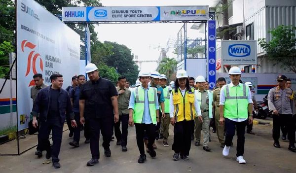 Wapres Gibran Rakabuming Raka Dan Menpora Dito Ariotedjo Tinjau Proyek Cibubur Youth Elite Sport Center, Dukung Target Olimpiade 2028