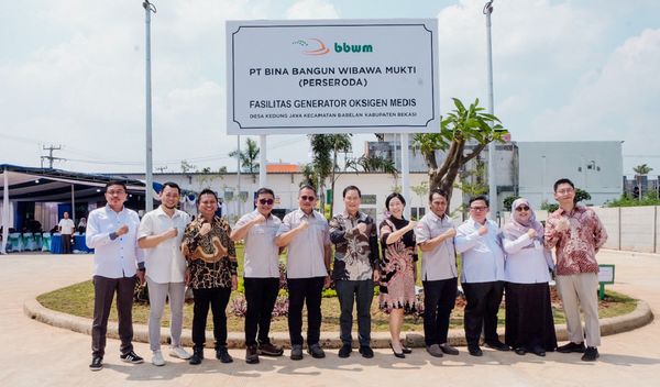 HMMI Perkuat Komitmen CSR Kesehatan Masyarakat Resmikan Fasilitas Produksi Oksigen Medis Di Kabupaten Bekasi