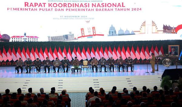 Menpora Dan Wamenpora Hadiri Rakornas Pemerintah Pusat Dan Daerah 2024 Di Bogor