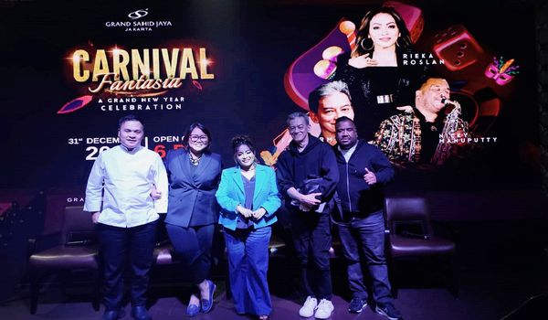 Carnival Fantasia Sambut Tahun Baru Di Grand Sahid Jaya Jakarta Dengan Kemeriahan