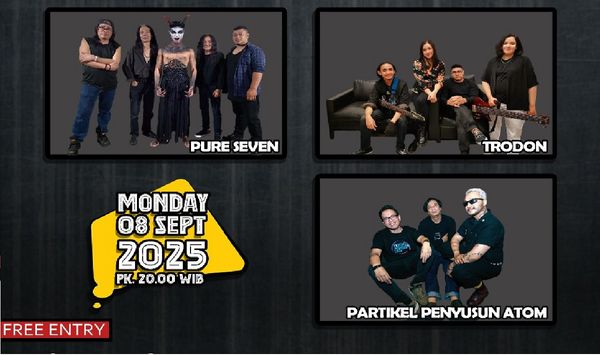 Indo Hits Gigs 2 Rock Legacy, Malam Rock Tanpa Batas di Lithium Rooftop
