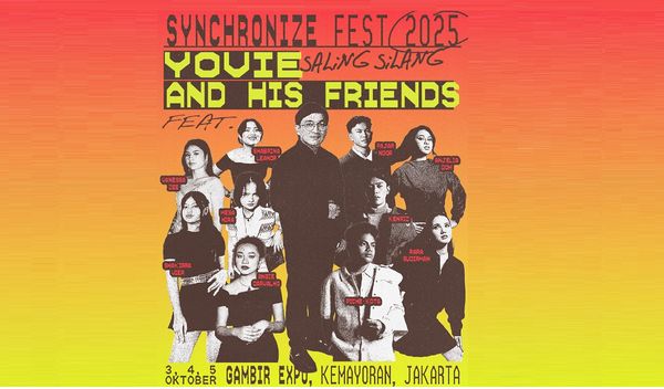 Yovie and His Friends Gabung Lineup Synchronize Fest 2025